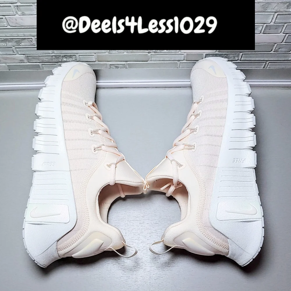 Nike Free Metcon 6 Training Running Womens Chalk White Peak White